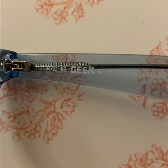 GEEK Eyewear Pale Blue Frames 54-17-145 - Picture 7 of 9